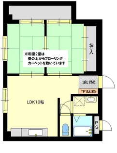 Maison de Esaka【2階】の間取り