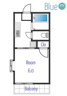 神奈川県藤沢市亀井野2【アパート】の間取り