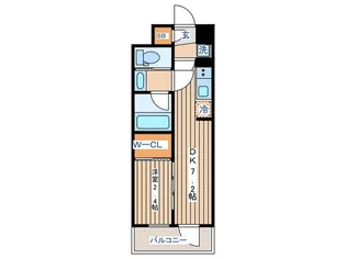 リビオメゾン東北沢【5階】の間取り