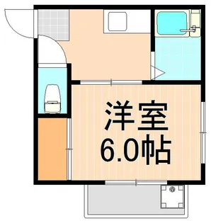 コーポ第3福寿【1階】の間取り