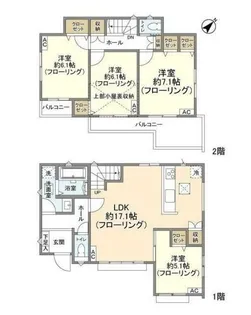 東京都町田市図師町【一戸建】の間取り
