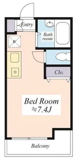 プランドール鶴見【2階】の間取り