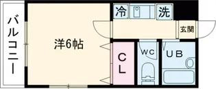 アルカディアEZ【2階】の間取り