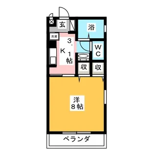 HG court 2【1階】の間取り