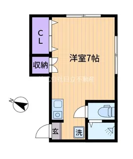 メディテラネ.M【1階】の間取り