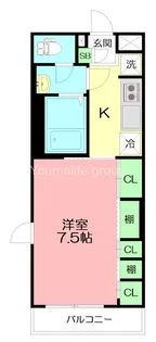 神奈川県海老名市国分南2【アパート】の間取り