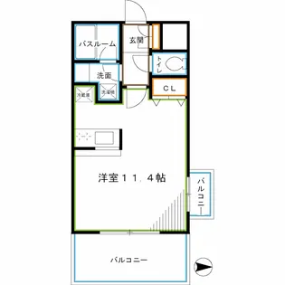 東京都杉並区高井戸東4【マンション】の間取り