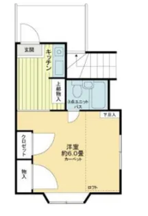 サンライフ赤羽【2階】の間取り