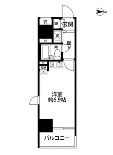 藤和シティスクエア練馬【14階】の間取り