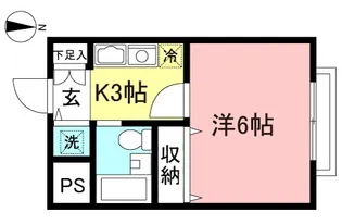 スタンザ経堂【4階】の間取り