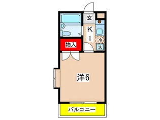 日吉第一QSハイム【3階】の間取り