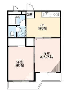ゴールドハイツ【2階】の間取り