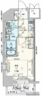 プレスタイル菊川【9階】の間取り