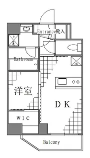 SYFORME UENO Asyl Court【3階】の間取り