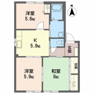 高知県土佐市高岡町乙【アパート】の間取り