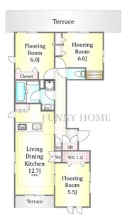 (仮称)田園調布2丁目メゾン【1階】の間取り