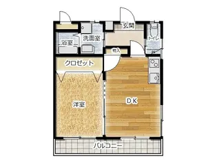 コーポスタートV【1階】の間取り