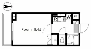 グランヴァン中野新橋【4階】の間取り