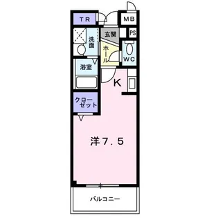 大阪府八尾市恩智北町1【マンション】の間取り