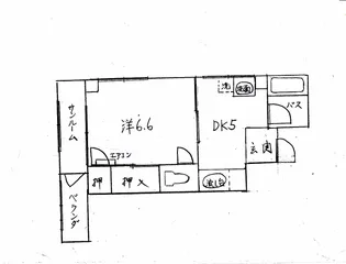 朝日ビル【2階】の間取り
