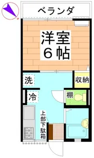 パールハイツ【1階】の間取り