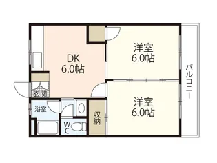 上安ビル【2階】の間取り