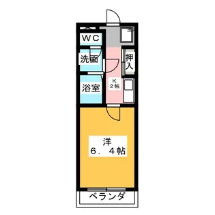 ラ・メゾンド・フローラ【3階】の間取り