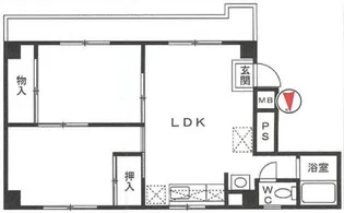 東京都台東区下谷2【マンション】の間取り