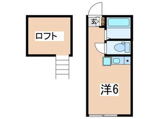 妙蓮寺ジェラートモカ【1階】の間取り