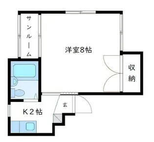ドルチェ笠舞【2階】の間取り