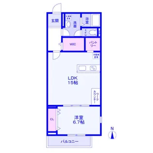 つげたそう【2階】の間取り