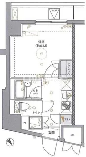 セジョリ田園調布【7階】の間取り