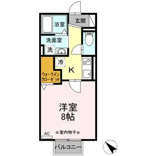 パプリカII【2階】の間取り