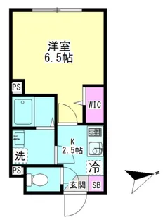 グランファーロ下北沢【4階】の間取り