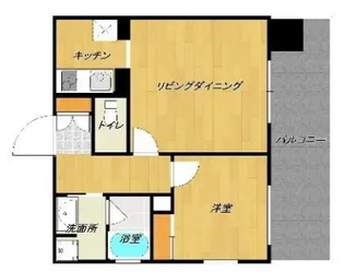 カルム吉塚【3階】の間取り