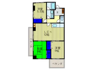 ライフステ-ジ 365 1号館【3階】の間取り