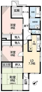 メゾン護国寺【1階】の間取り