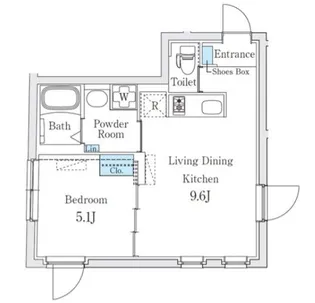 Fika池袋【2階】の間取り