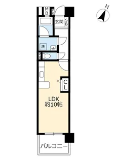 URポートアイランド【5階】の間取り