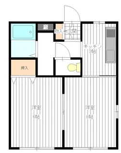 ノーブルヒル【2階】の間取り