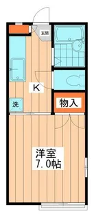 ひかりハイツ【2階】の間取り