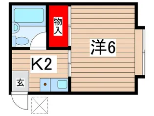 モイドーマ日吉【1階】の間取り