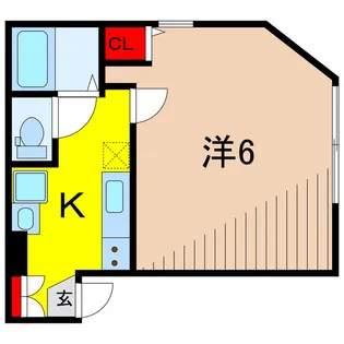 グランクオール北綾瀬【4階】の間取り