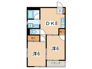 リリ-オブザバレ-【3階】の間取り