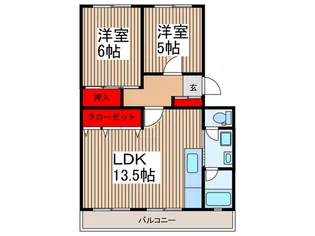 原マンションの間取り