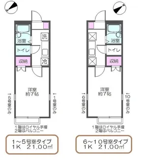 ロク・ハウスIII【1階】の間取り