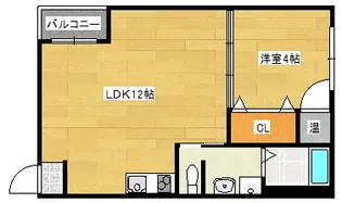 Fmaison住吉公園南【3階】の間取り