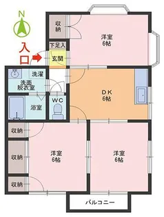 LLハイム2【2階】の間取り