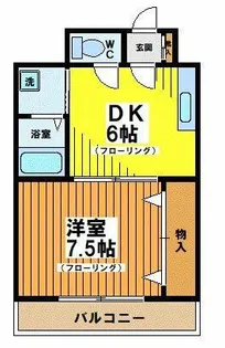 リアライズマンション【4階】の間取り