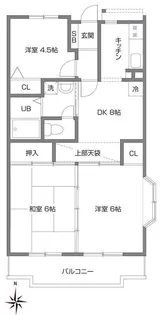 グレイスヴィラ【2階】の間取り